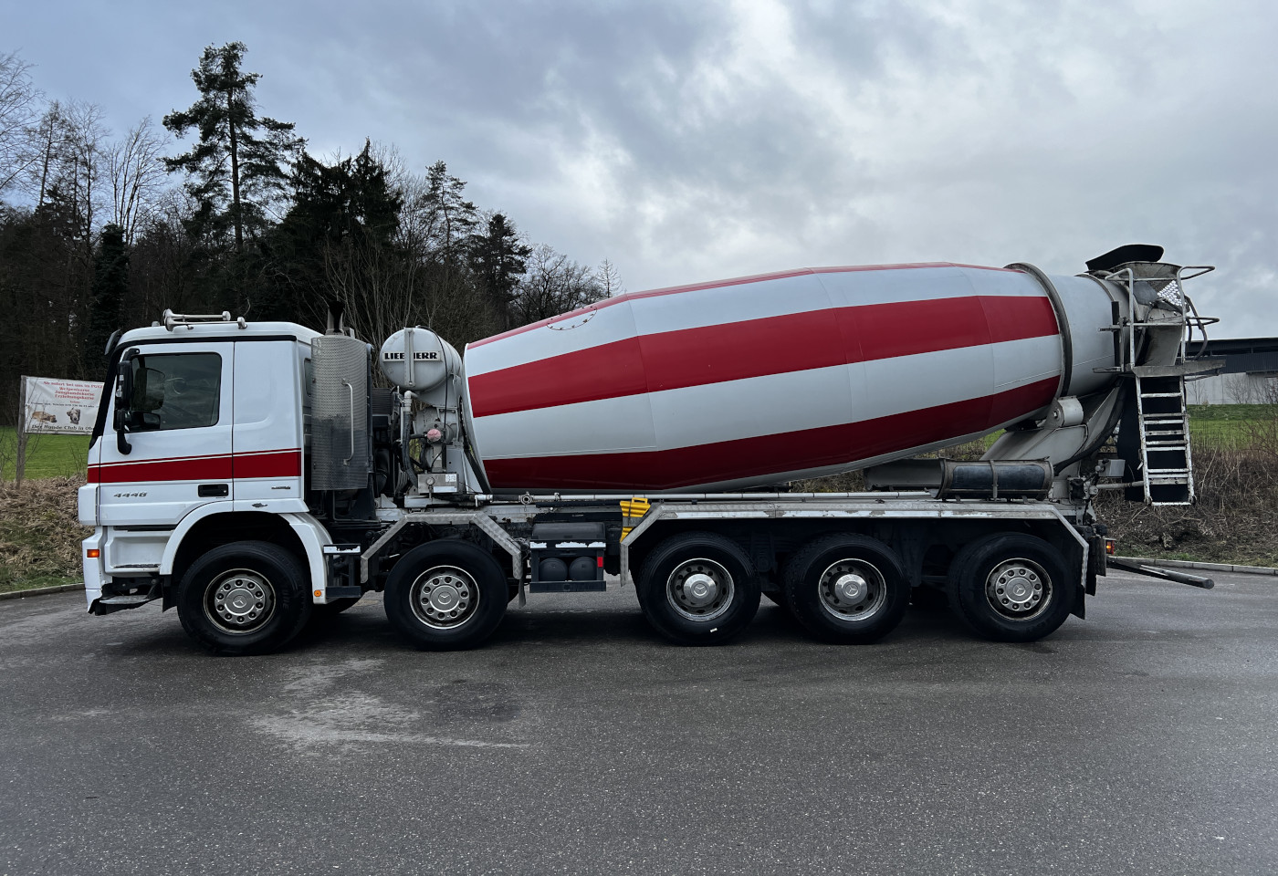 MERCEDES-BENZ, Actros 4448 10x4 Betonmischer, Betonmischer | swisstruck ...